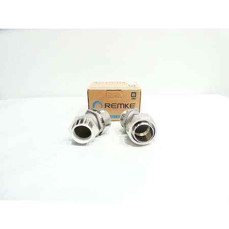 Remke LIQUIDTIGHT STAINLESS 2IN CONDUIT FITTING, 2PK LASS-62
